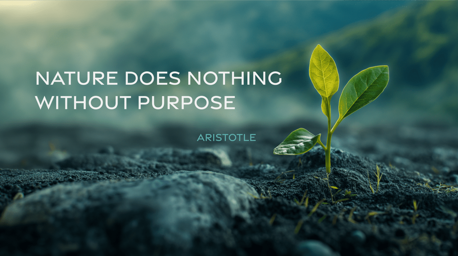 Aristotle's quote on growth