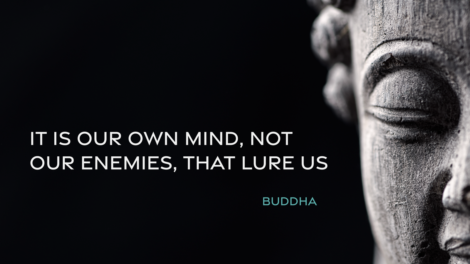 Buddha quote about inner influence